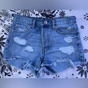 Boyfriend shorts from Aeropostale
